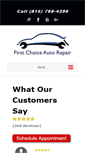 Mobile Screenshot of firstchoiceautorepairs.com